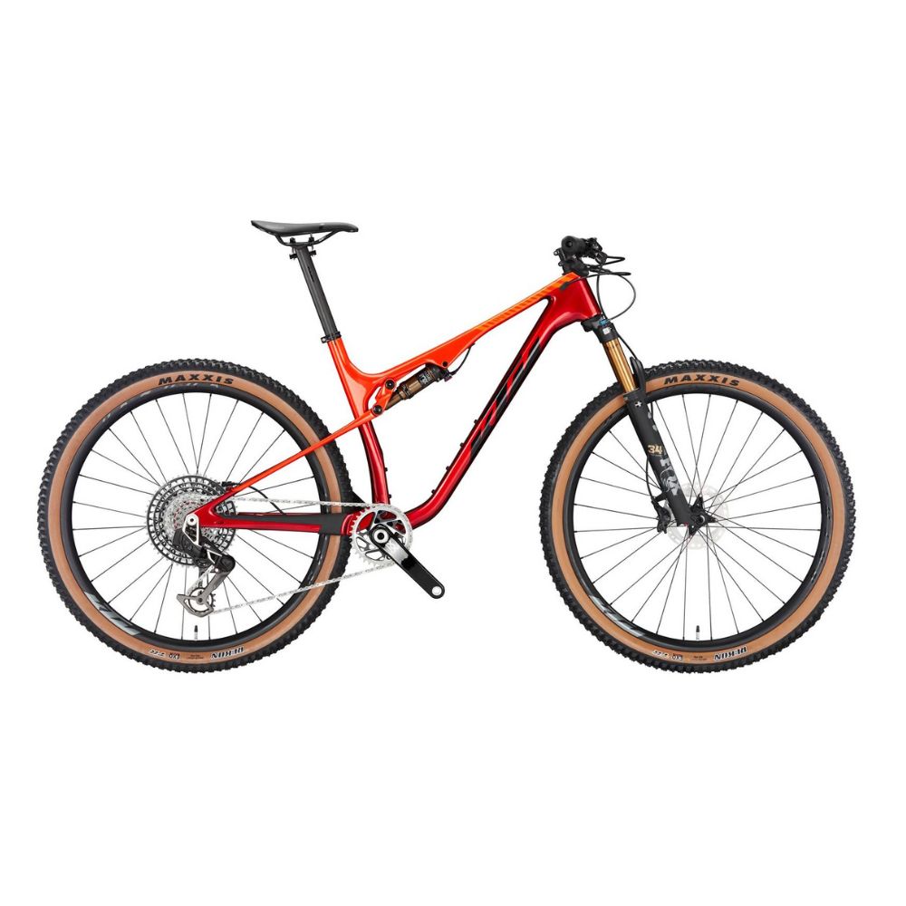 Велосипед KTM Scarp MT Prime Красный (chrome red+fire (black+orange)