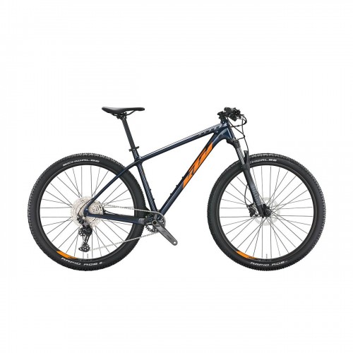 Велосипед KTM Myroon Pro eveblue (оранжевый+серебристый)