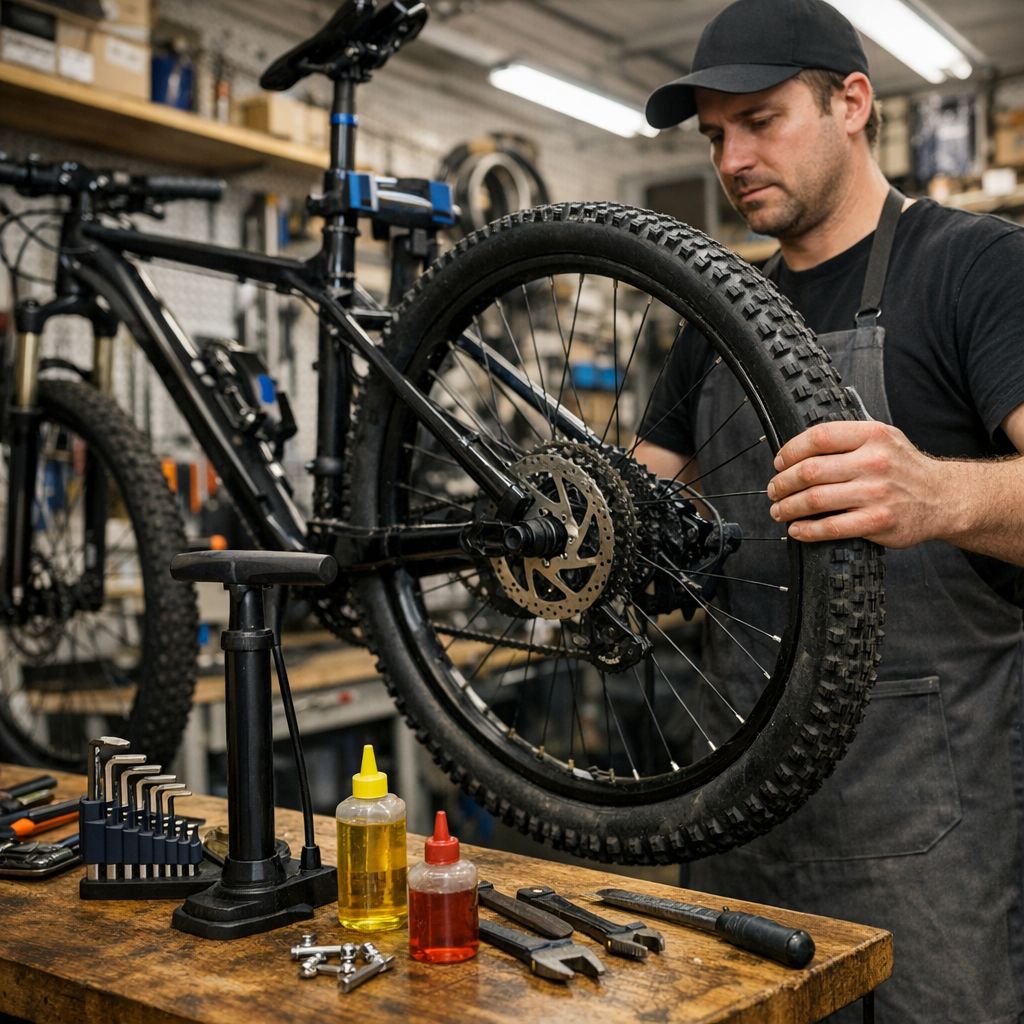 Ремонт и обслуживание велосипеда